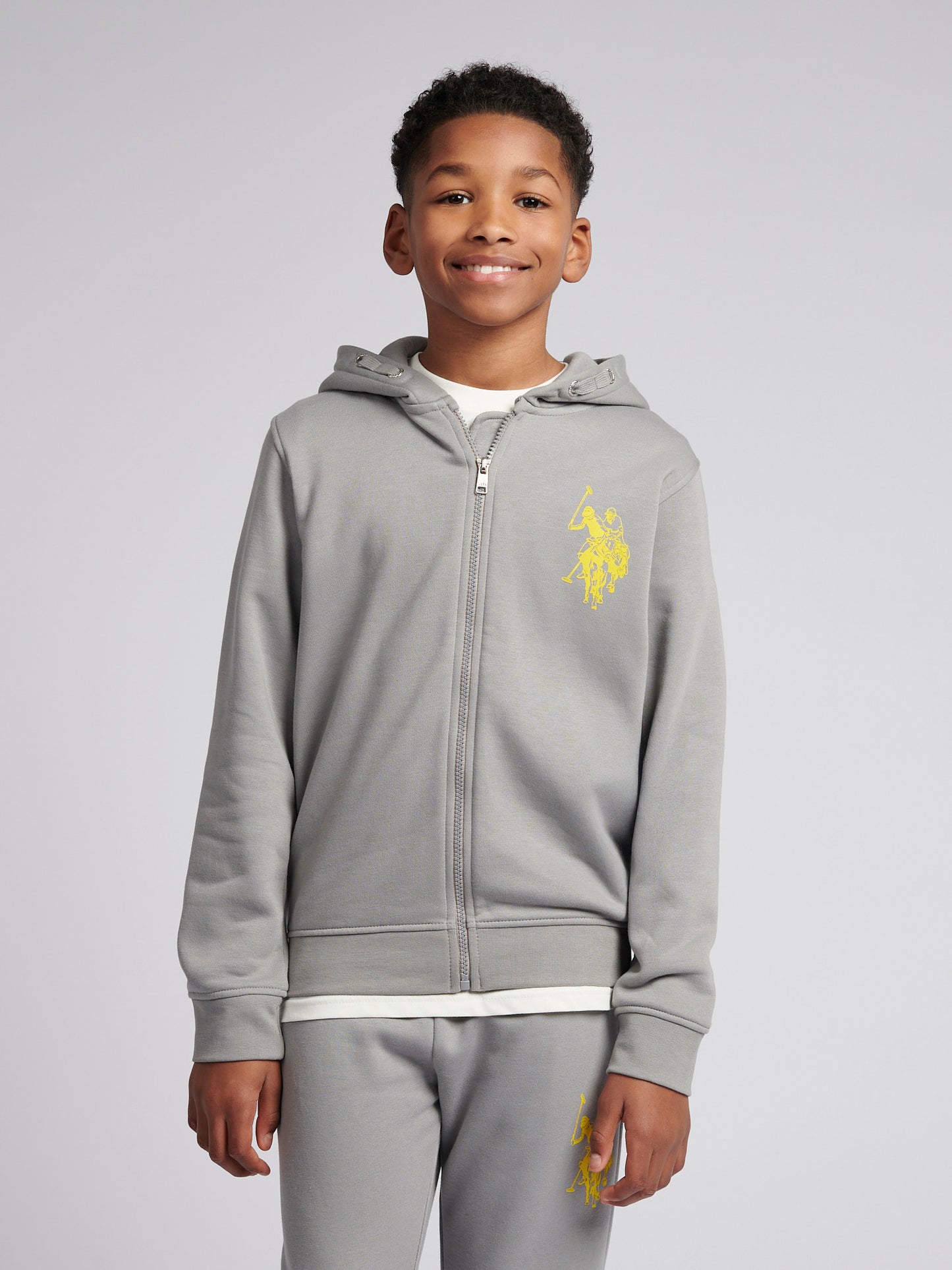 12CM DHM Zip Thru Hoodie and BB Jog Set Sharkskin