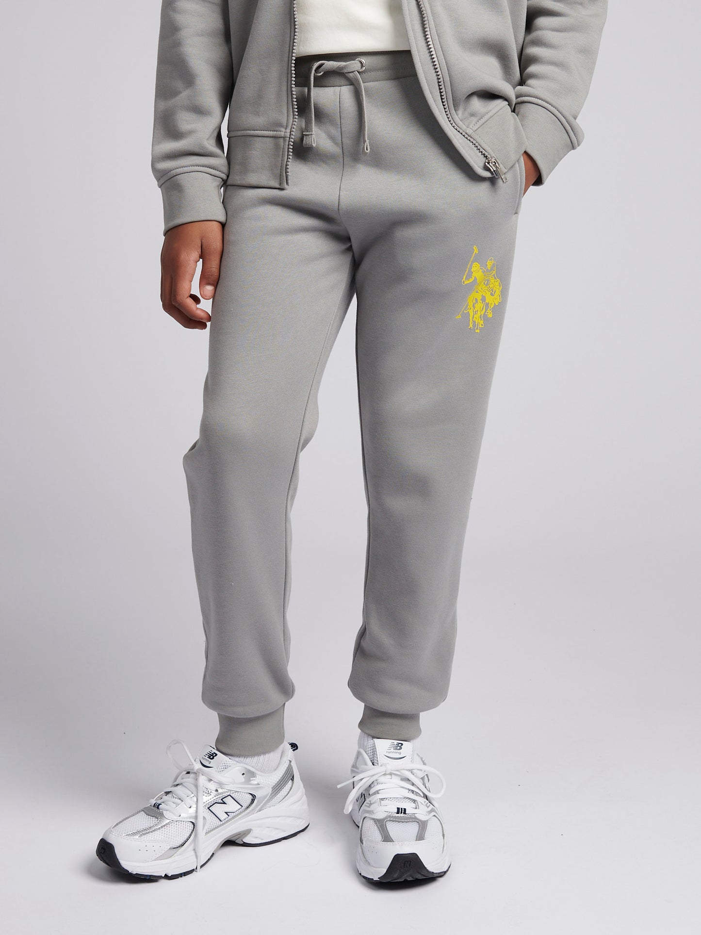 12CM DHM Zip Thru Hoodie and BB Jog Set Sharkskin