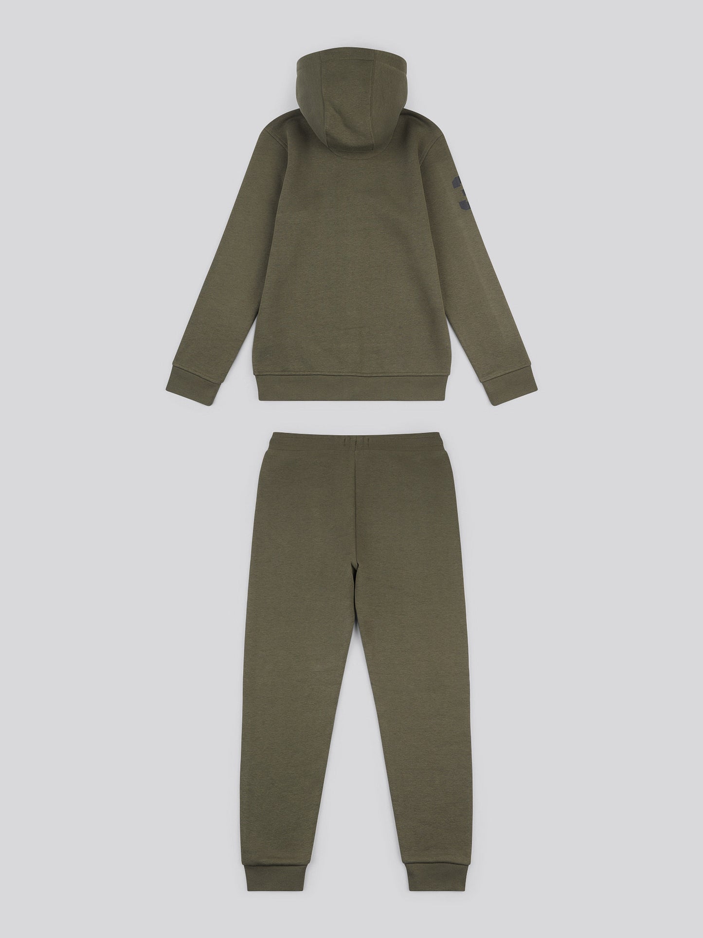 Boys Player 3 Zip Hoodie & Jogger Set in Forest Night