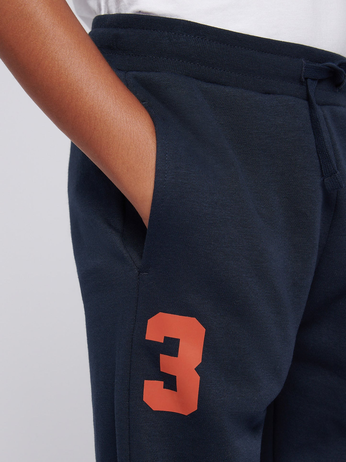 Boys Player 3 Zip Hoodie & Jogger Set in Dark Sapphire Navy