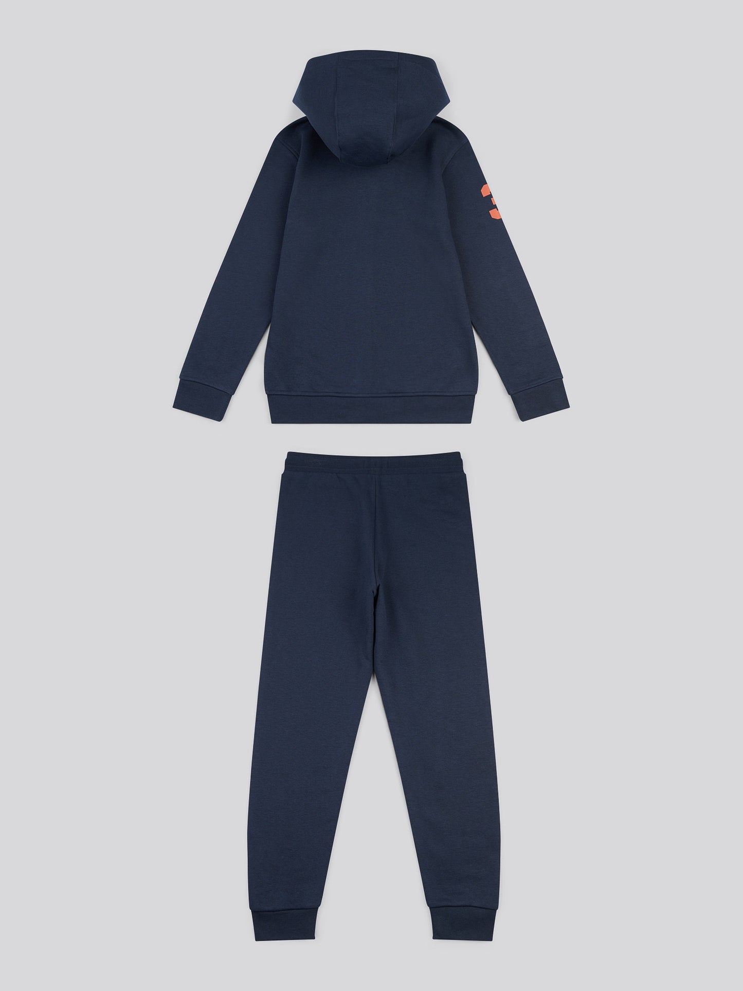 Boys Player 3 Zip Hoodie & Jogger Set in Dark Sapphire Navy