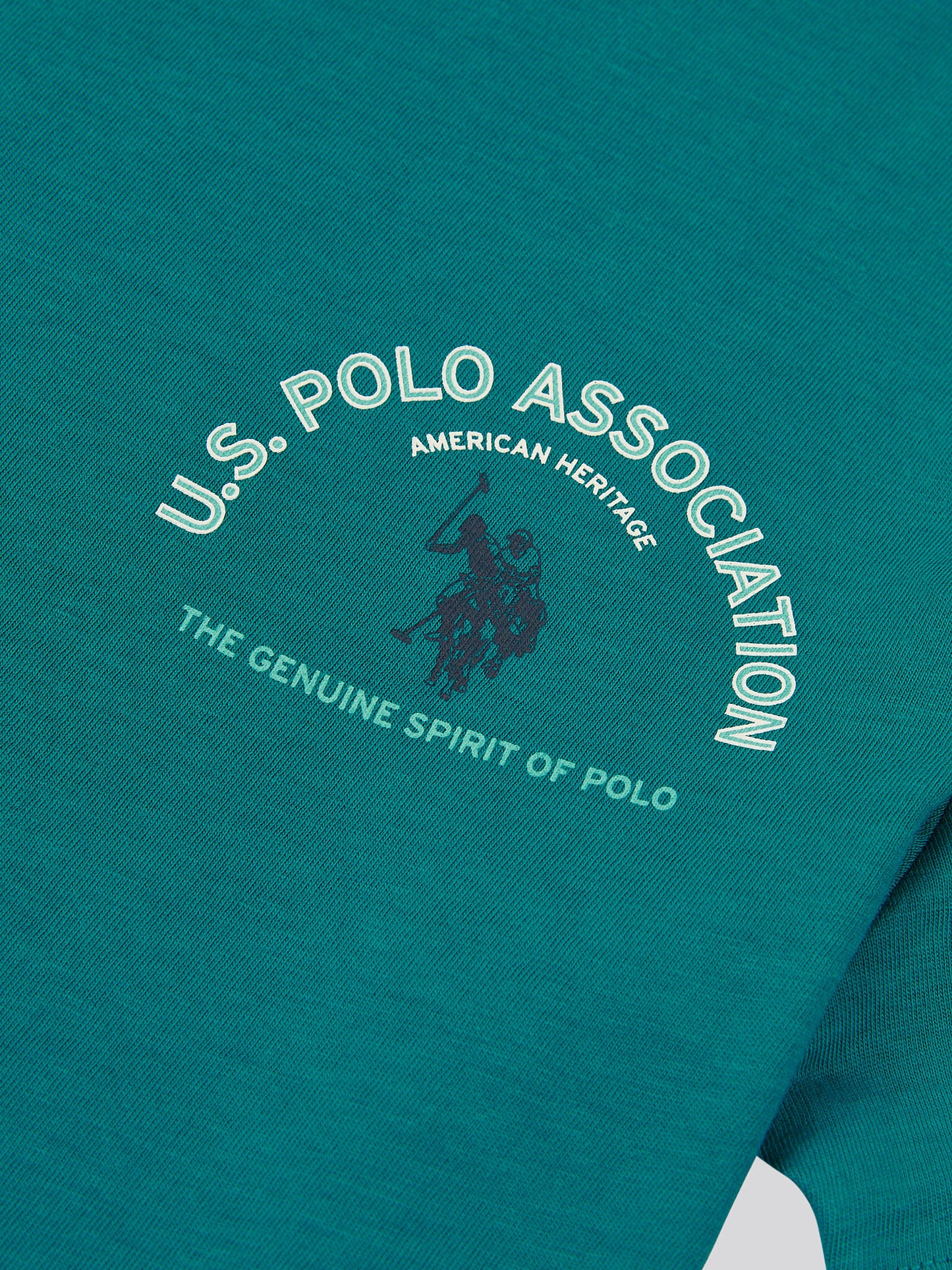 Boys Front Back Print Graphic T-Shirt in Alexandrite