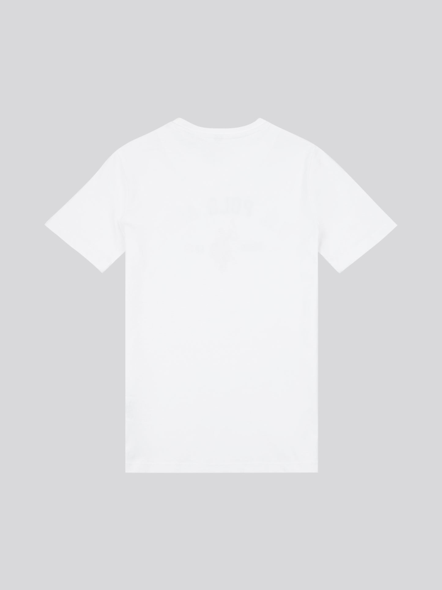 Boys Signature Arch Print T-Shirt in Bright White