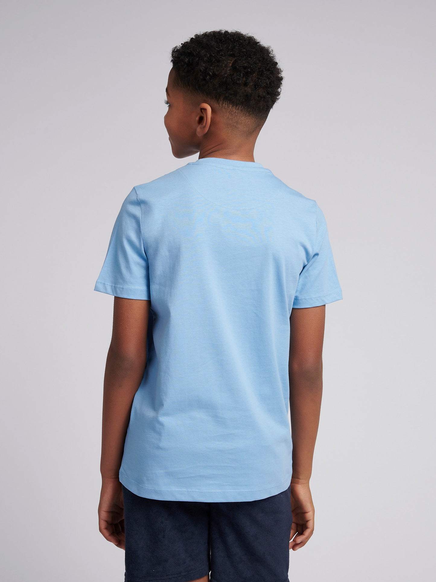 Boys Signature Arch Print T-Shirt in Allure
