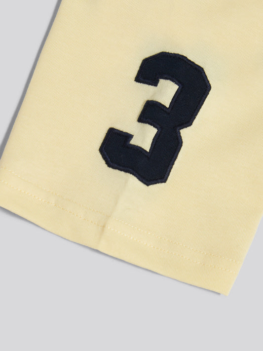 Boys Player 3 Colour Block T-Shirt Air Blue