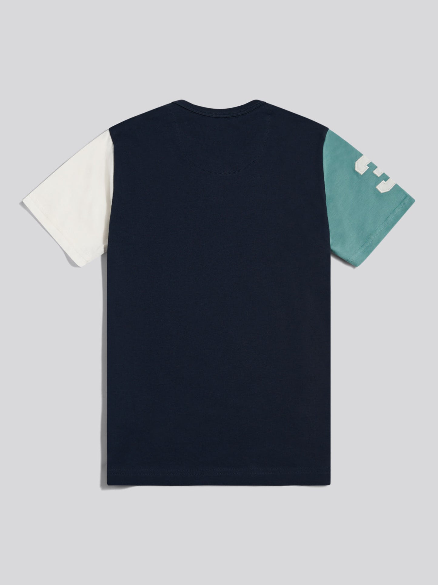 Boys Player 3 Colour Block T-Shirt Dark Sapphire Navy