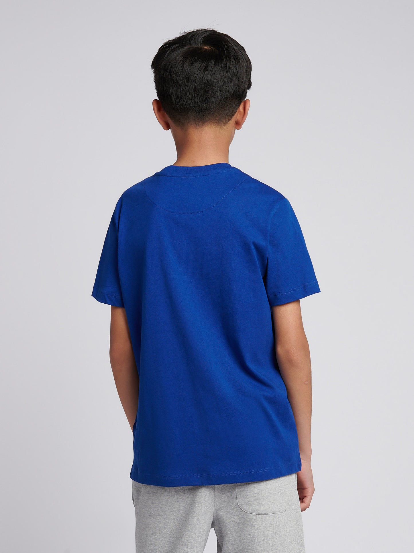 Boys USPA Print Graphic T-Shirt in Sodalite Blue