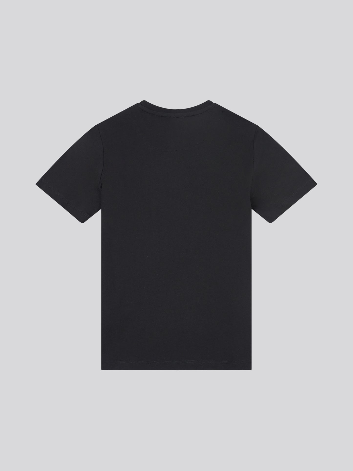 Boys USPA Circle Print T-Shirt in Black