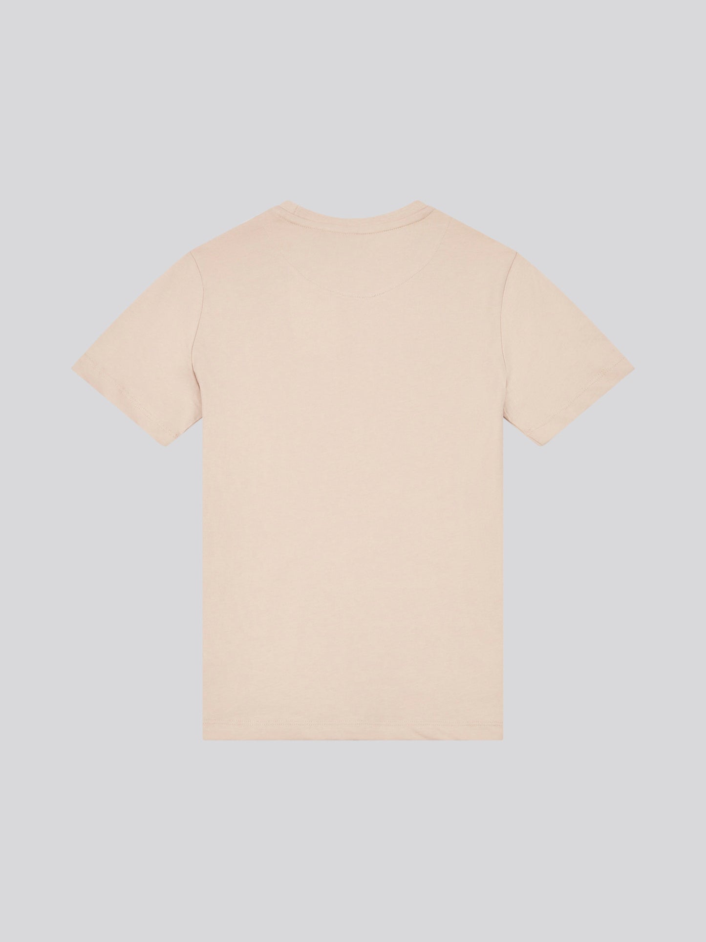 Boys USPA Circle Print T-Shirt in Doeskin