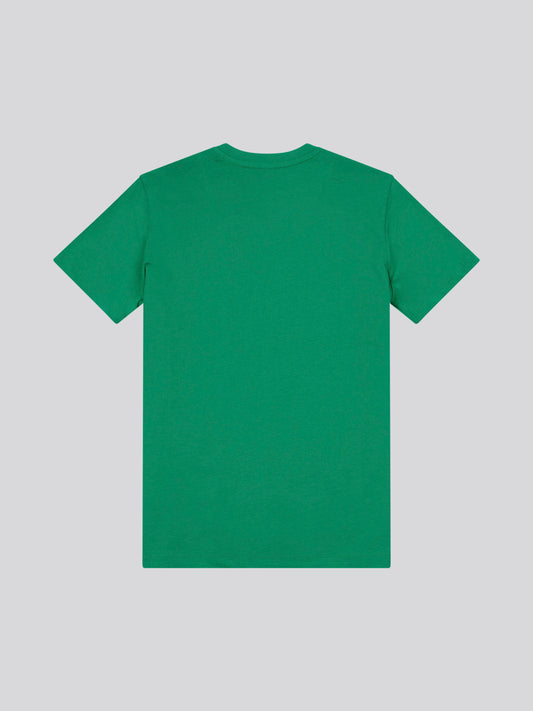 Boys USPA Circle Print T-Shirt in Lush Meadow