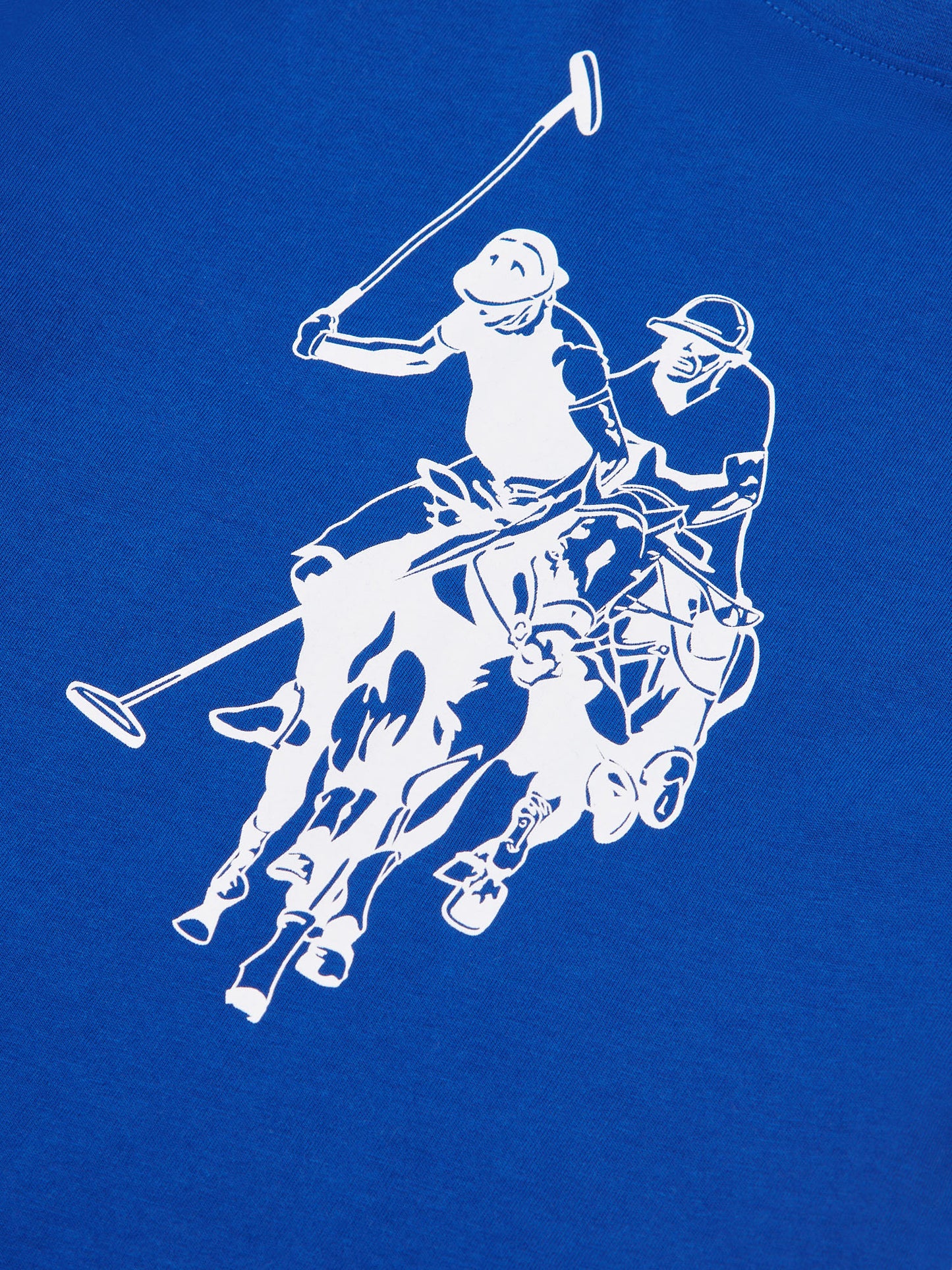 Boys Double Horsemen Graphic T-Shirt in Sodalite Blue