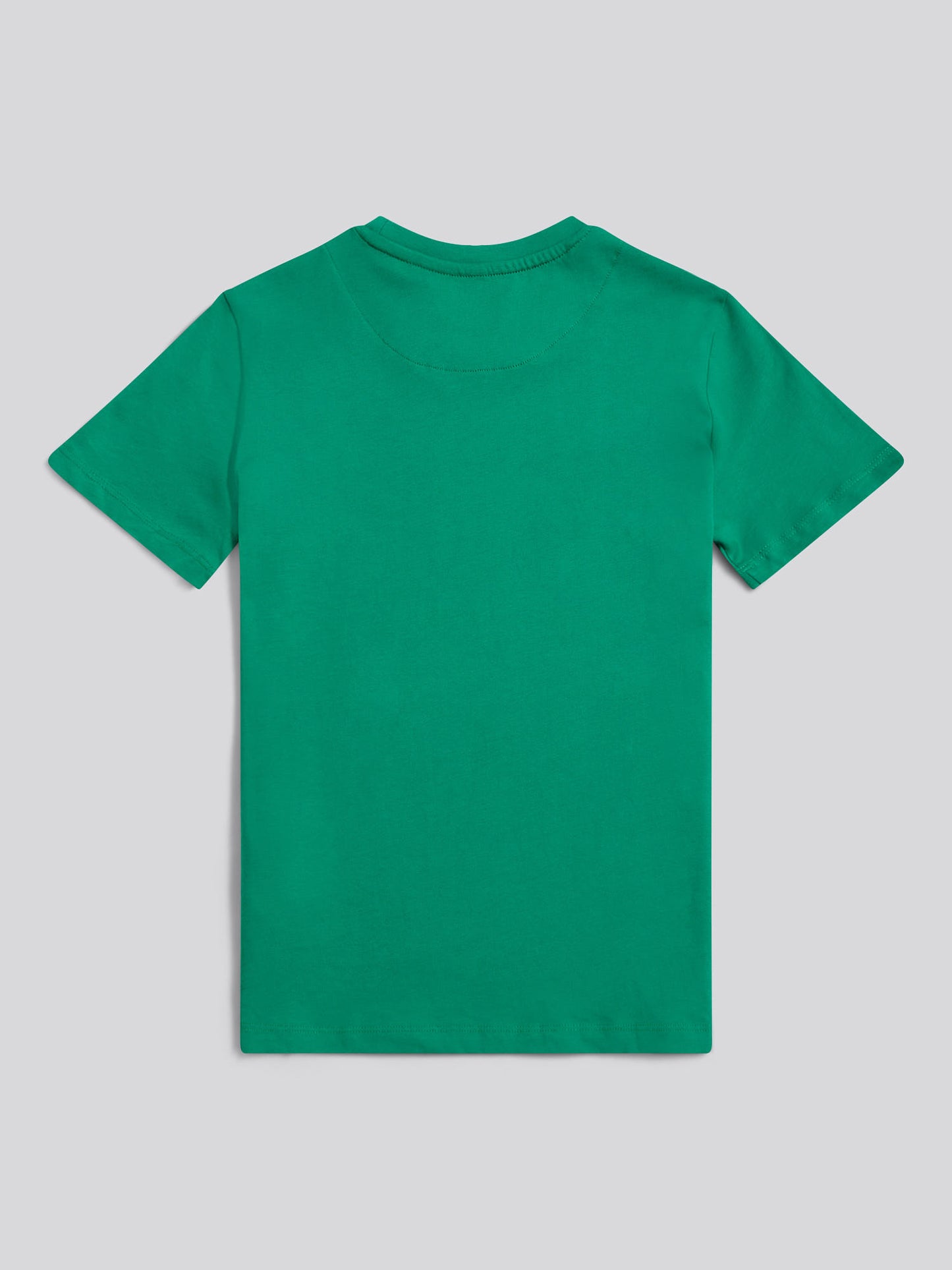 Boys Double Horsemen Graphic T-Shirt in Lush Meadow