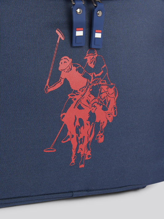 USPA Graphic DHM Lunchbag Dark Sapphire Navy / Haute Red DHM