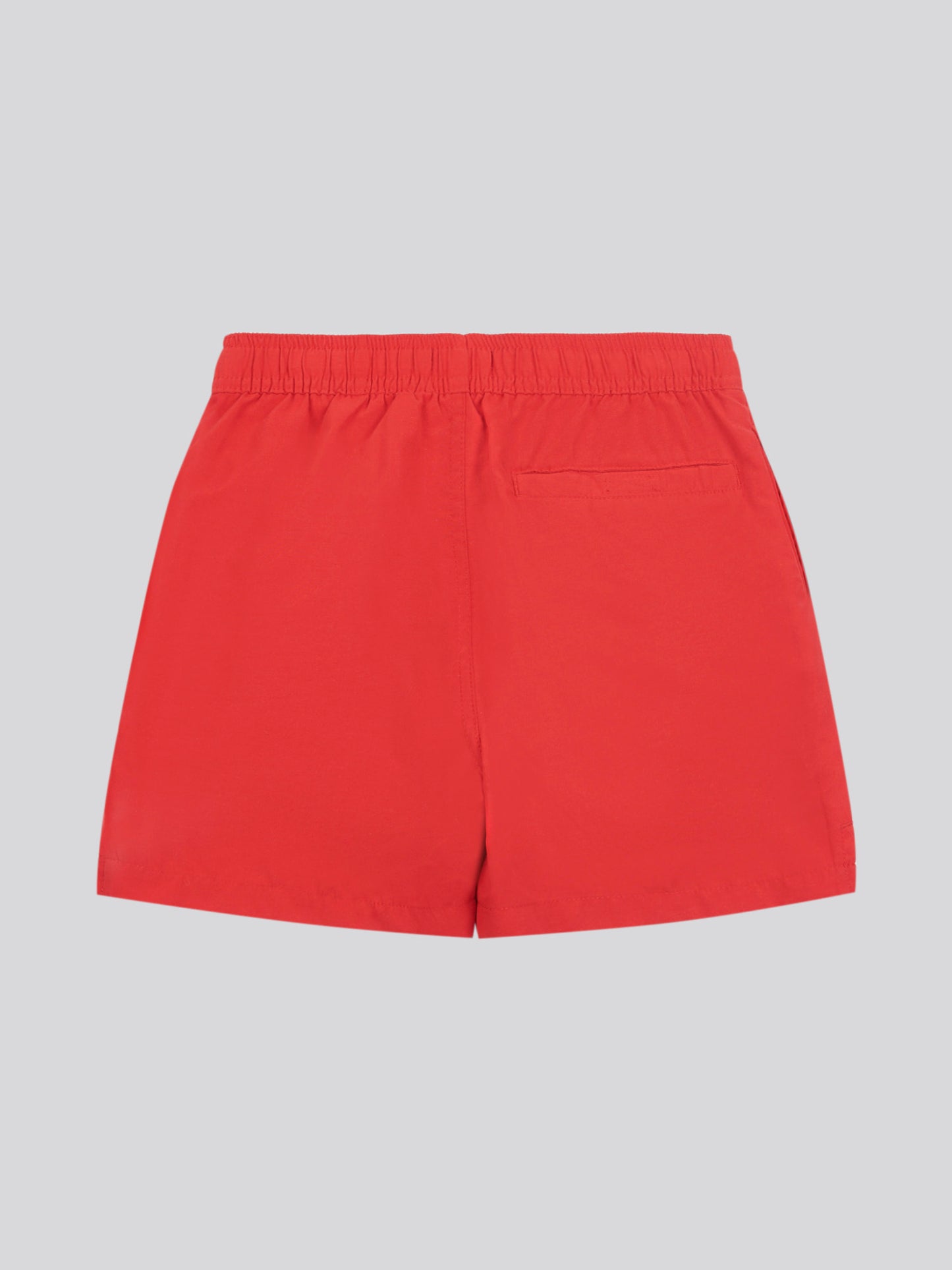 Boys Cut and Sew Swim Short in Navy Blue