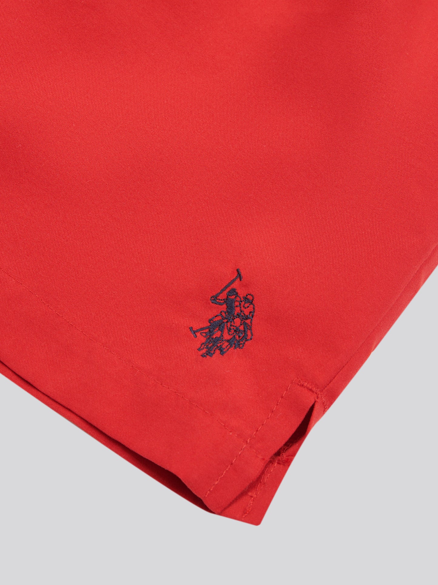 Boys Cut and Sew Swim Short in Navy Blue