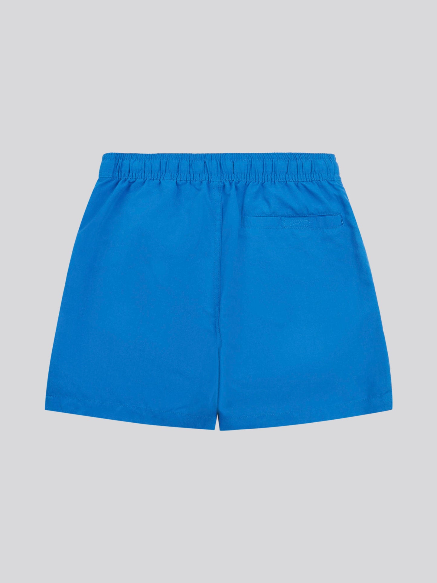 Boys Cut and Sew Swim Short in Galaxy Blue