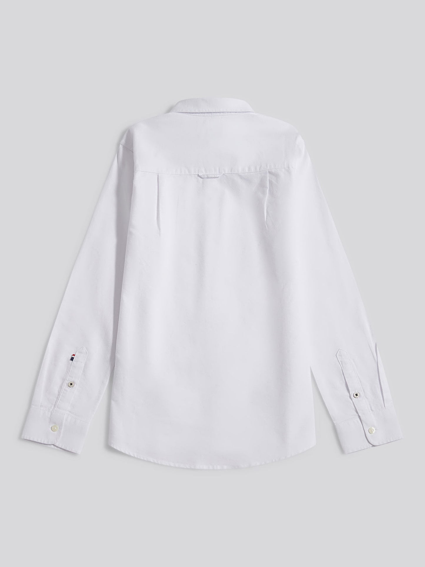 Boys Oxford Shirt in Bright White