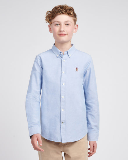 Boys Oxford Shirt in Blue Yonder