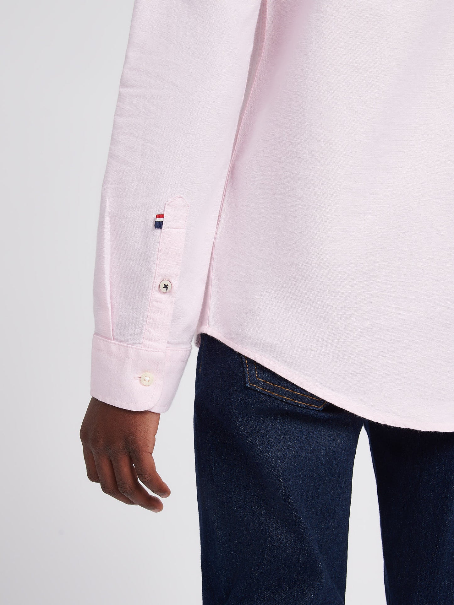 Boys Oxford Shirt in Orchid Pink