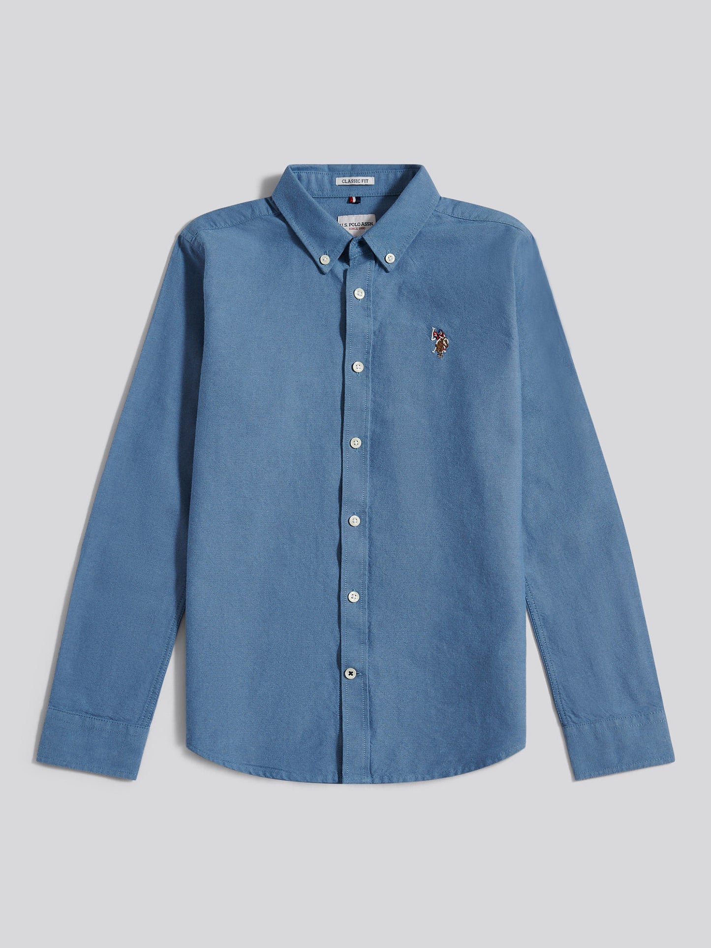 Boys Oxford Shirt in Vintage Indigo