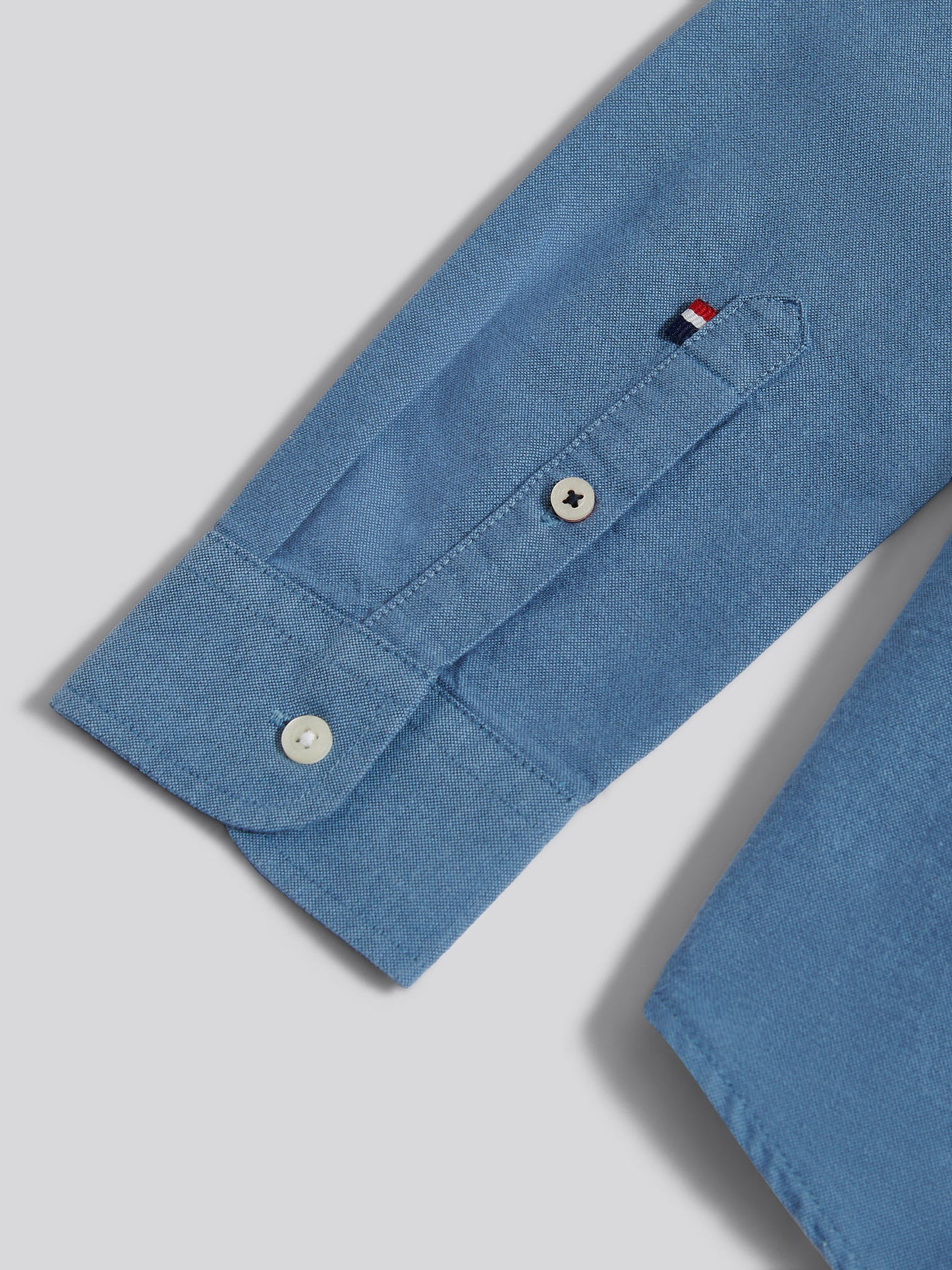 Boys Oxford Shirt in Vintage Indigo