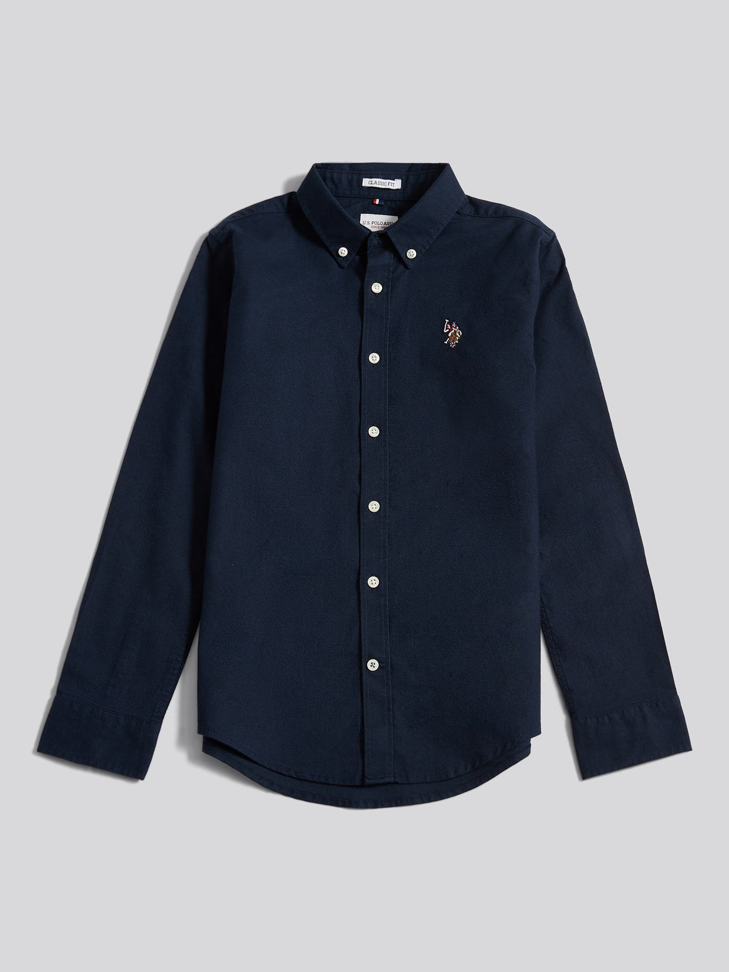 Boys Oxford Shirt in Dark Sapphire Navy