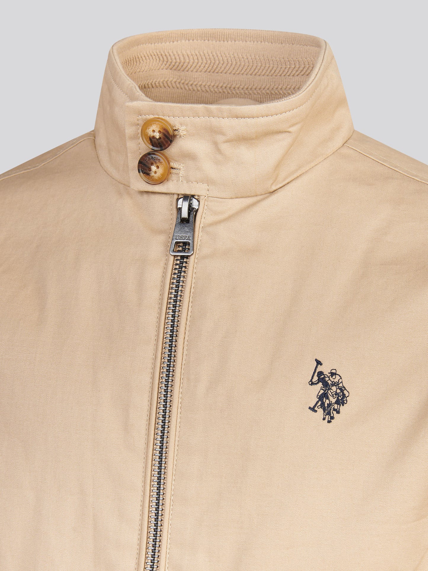 Boys Cotton Twill Harrington Jacket Cornstalk
