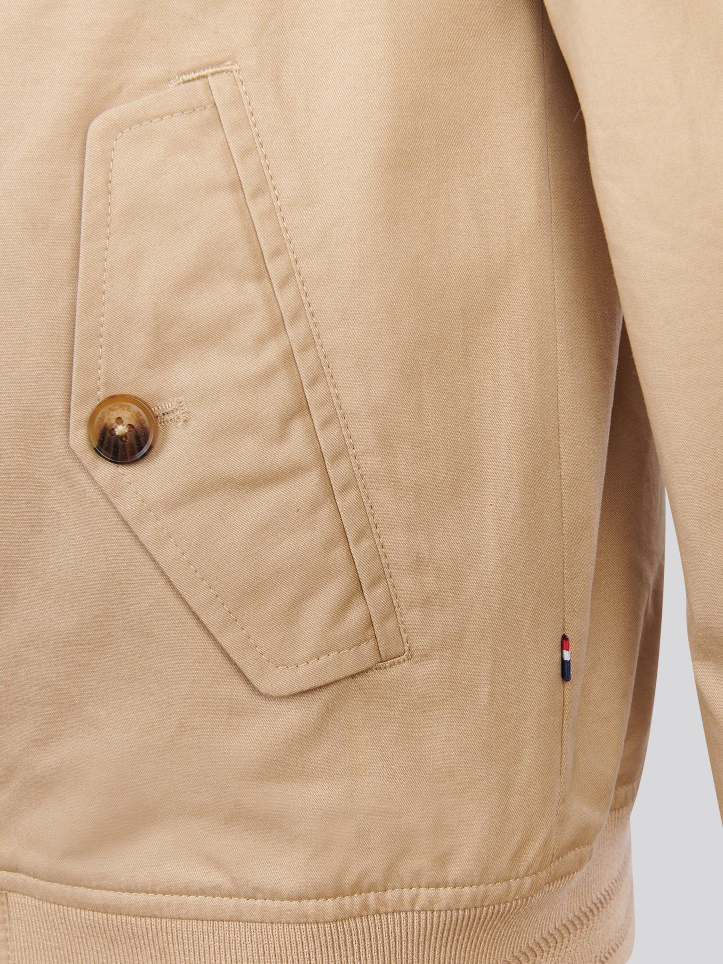 Boys Cotton Twill Harrington Jacket Cornstalk