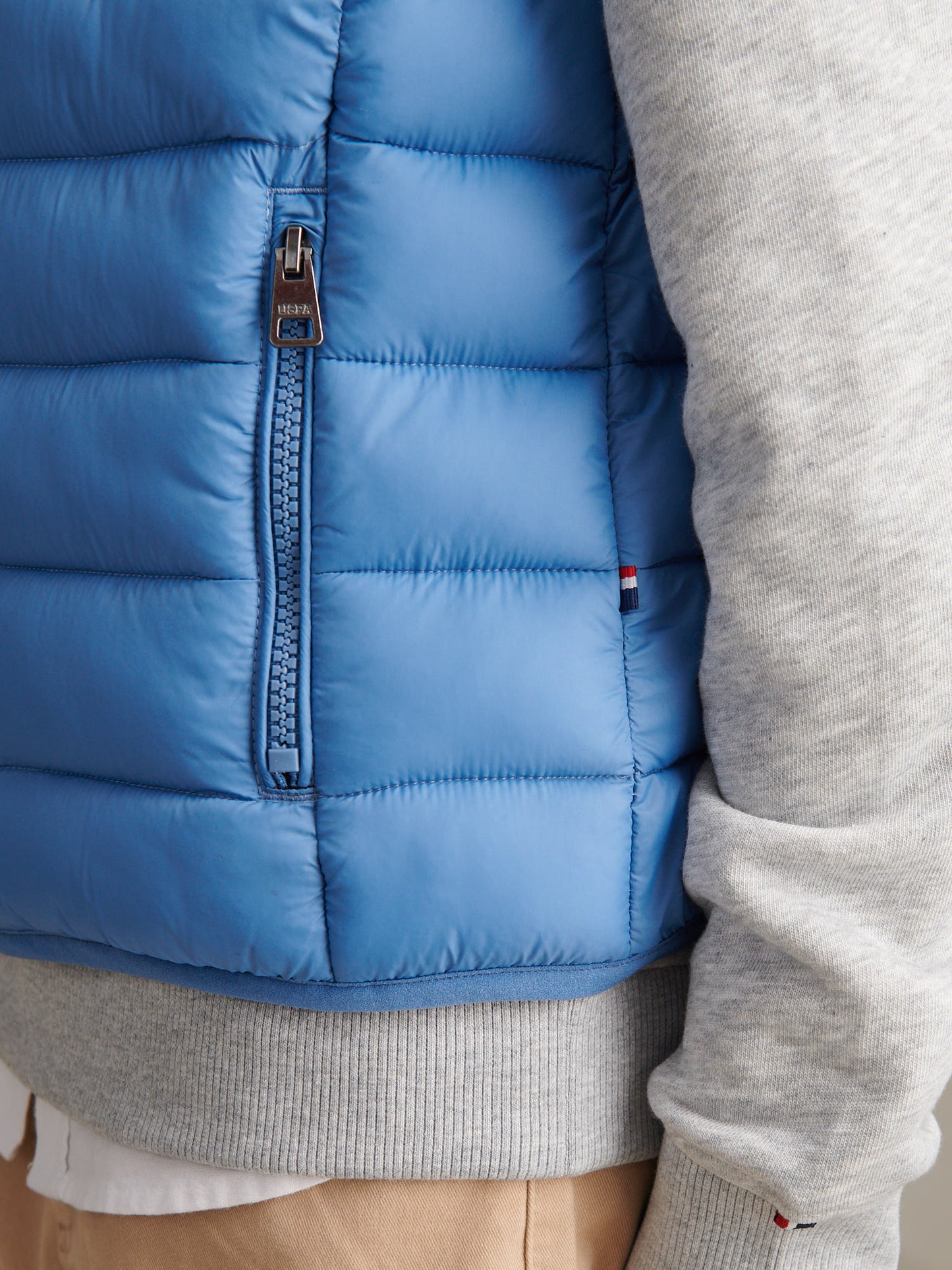 Boys Lightweight Quilted Gilet Riviera