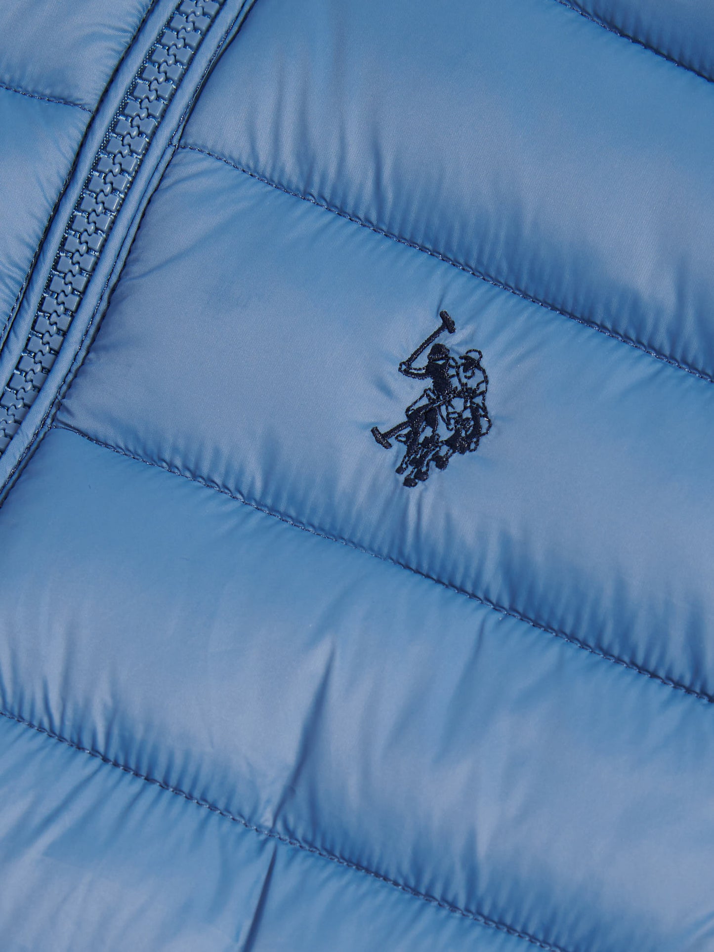 Boys Lightweight Quilted Gilet Blue Horizon