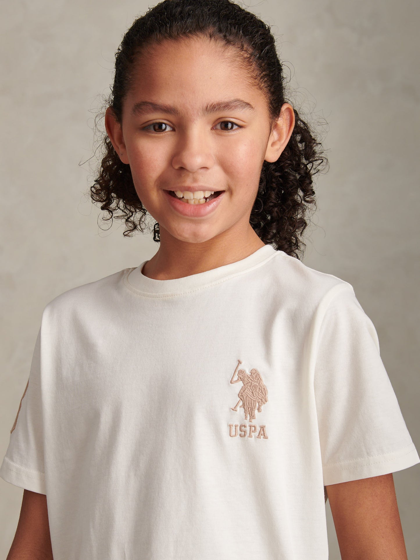 Boys Player 3 T-Shirt Whisper White