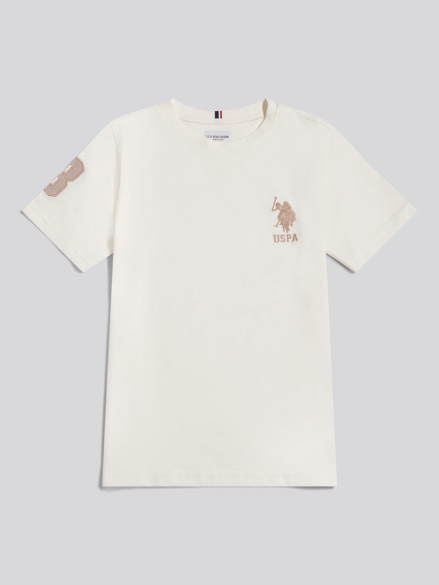 Boys Player 3 T-Shirt Whisper White