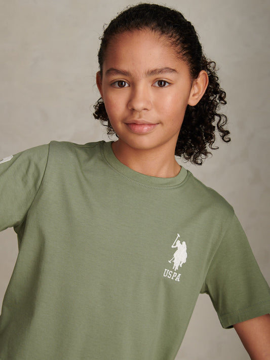 Boys Player 3 T-Shirt Sea Spray