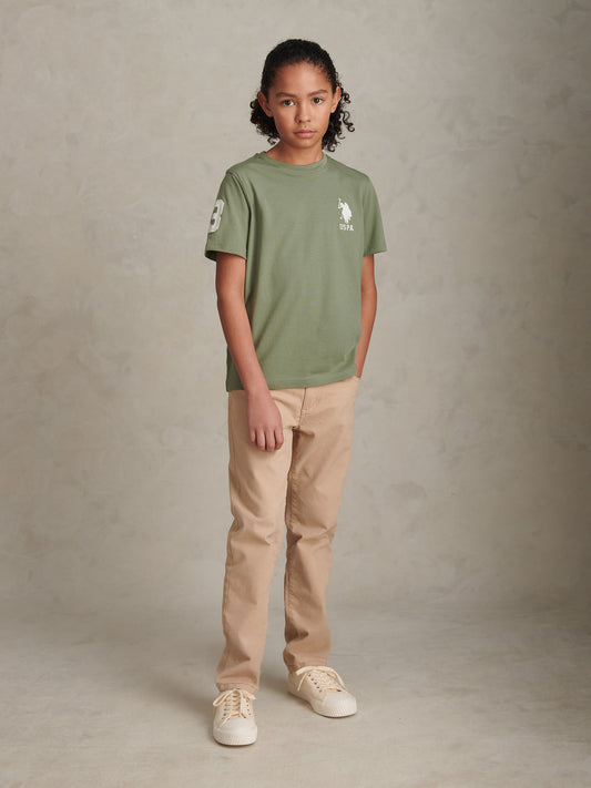 Boys Player 3 T-Shirt Sea Spray