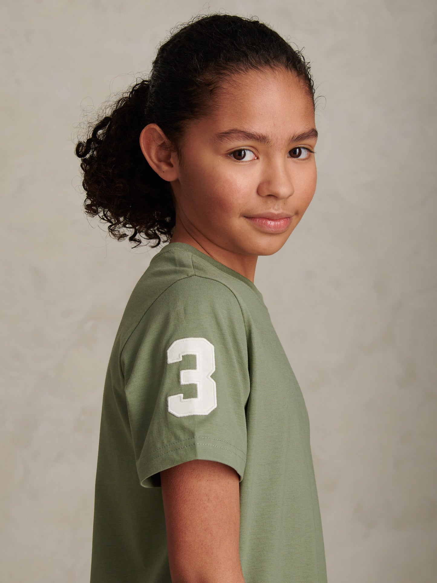 Boys Player 3 T-Shirt Sea Spray