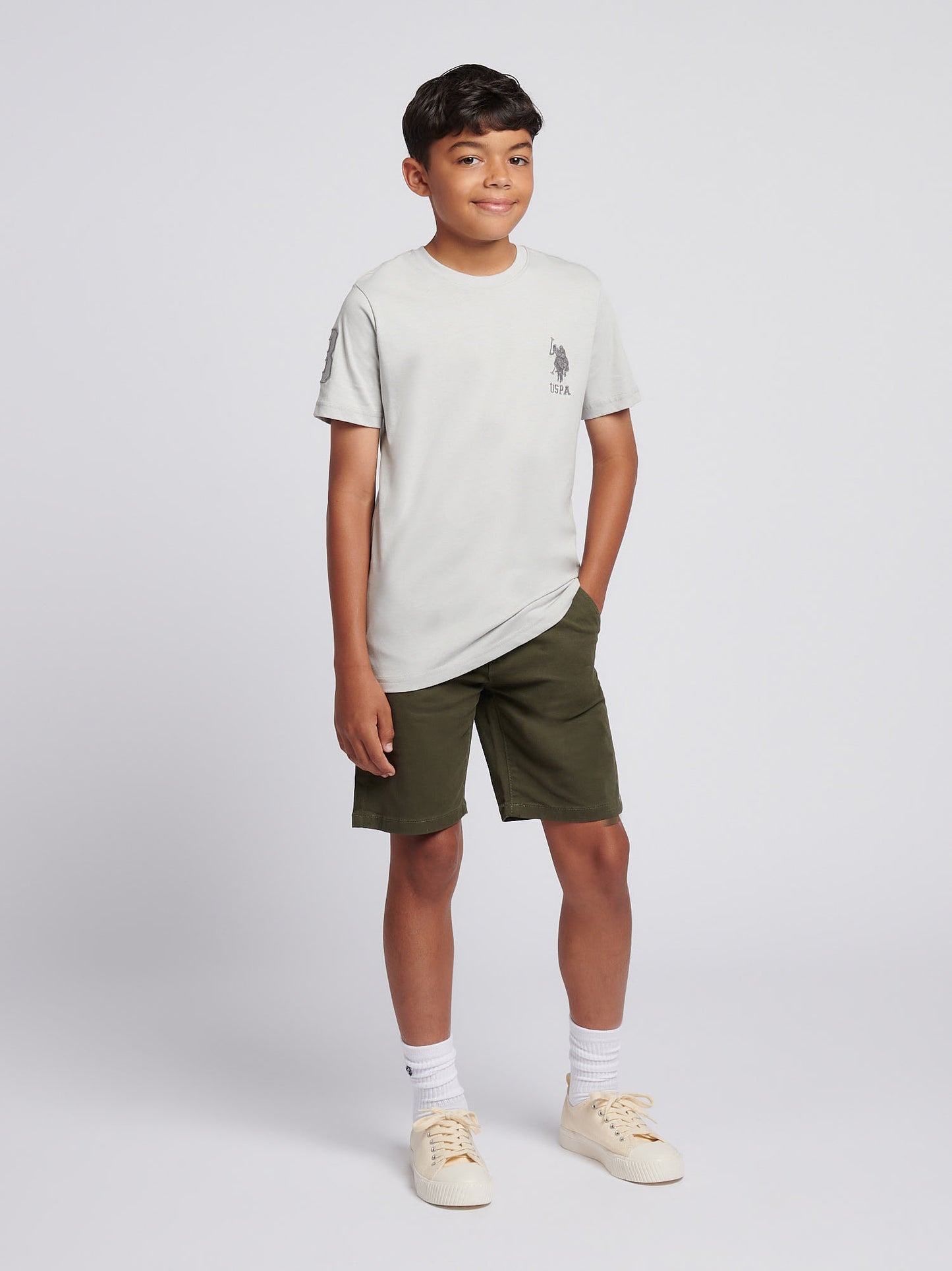 Boys Player 3 T-Shirt in High Rise