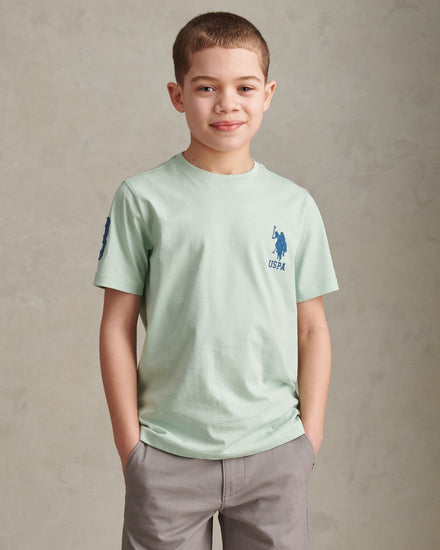 Boys Player 3 T-Shirt Aqua Foam