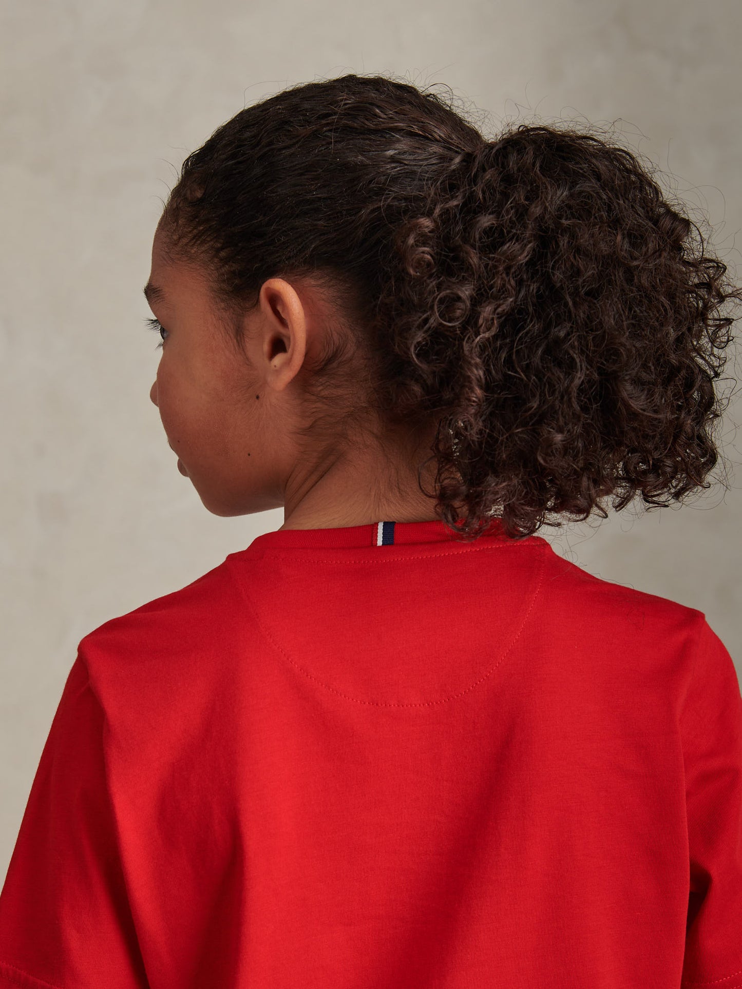 Boys Player 3 T-Shirt Black Haute Red DHM
