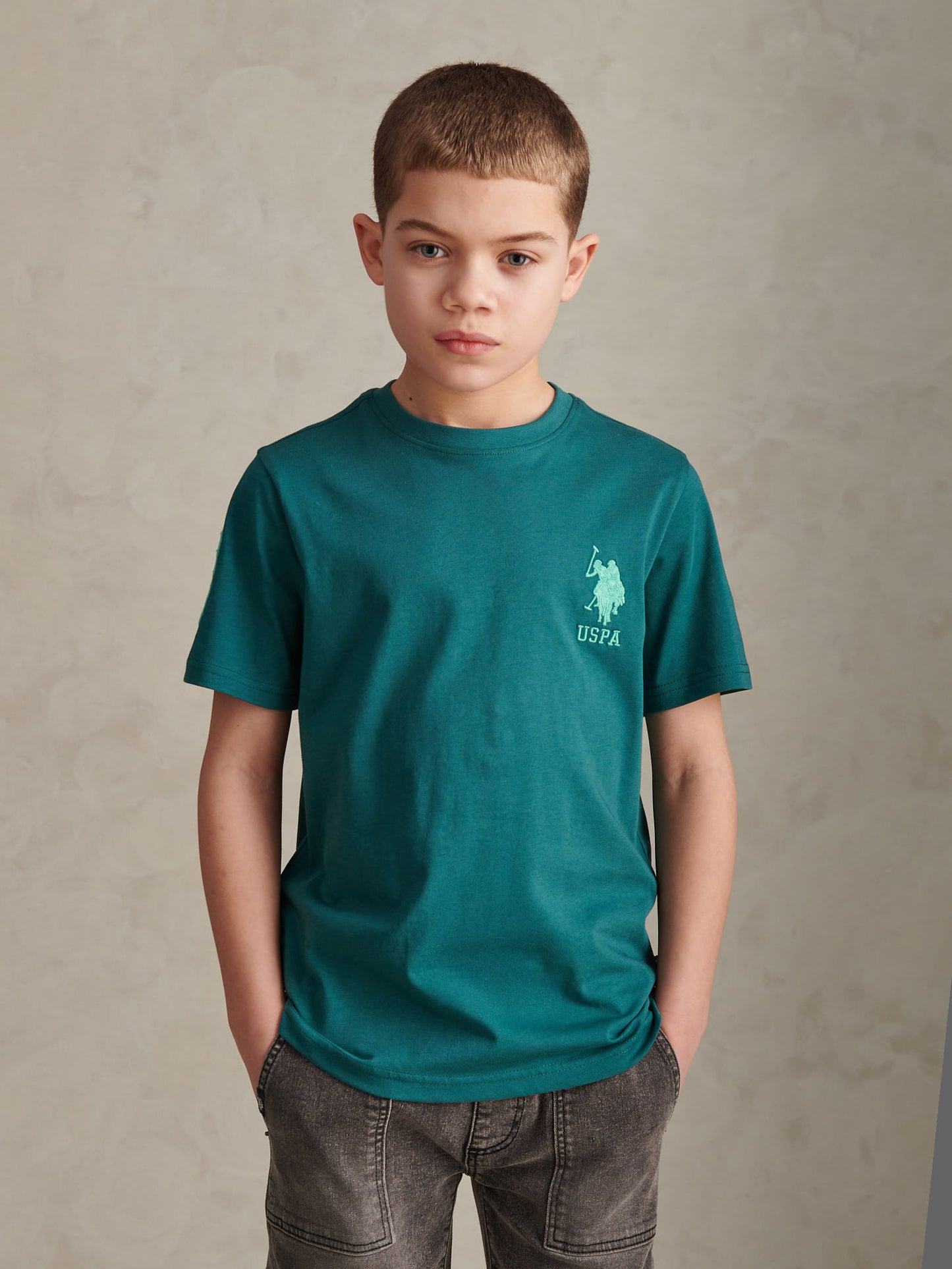 Boys Player 3 T-Shirt Mediterranea