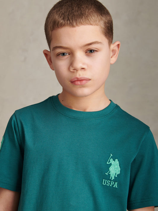 Boys Player 3 T-Shirt Mediterranea