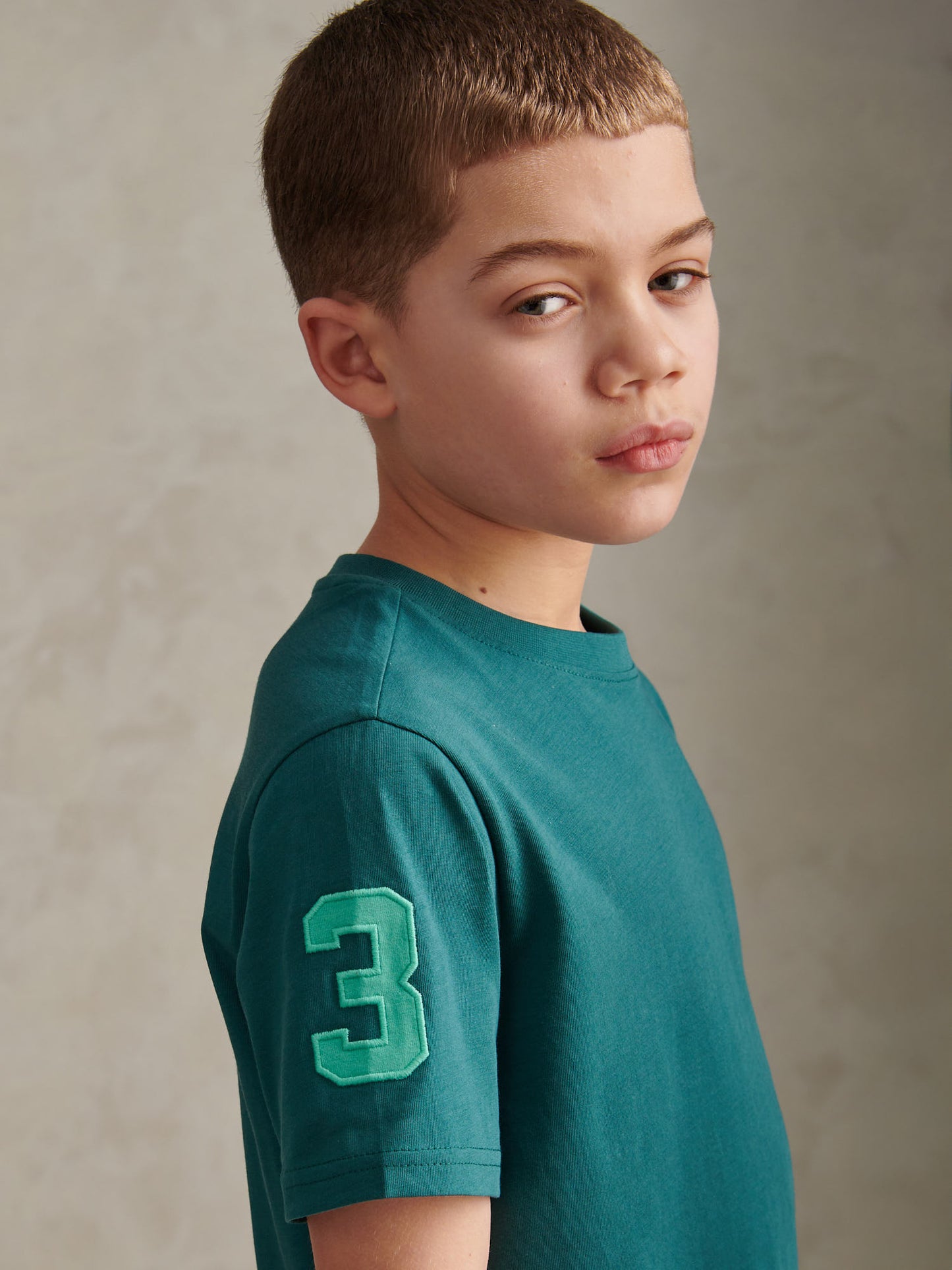 Boys Player 3 T-Shirt Mediterranea