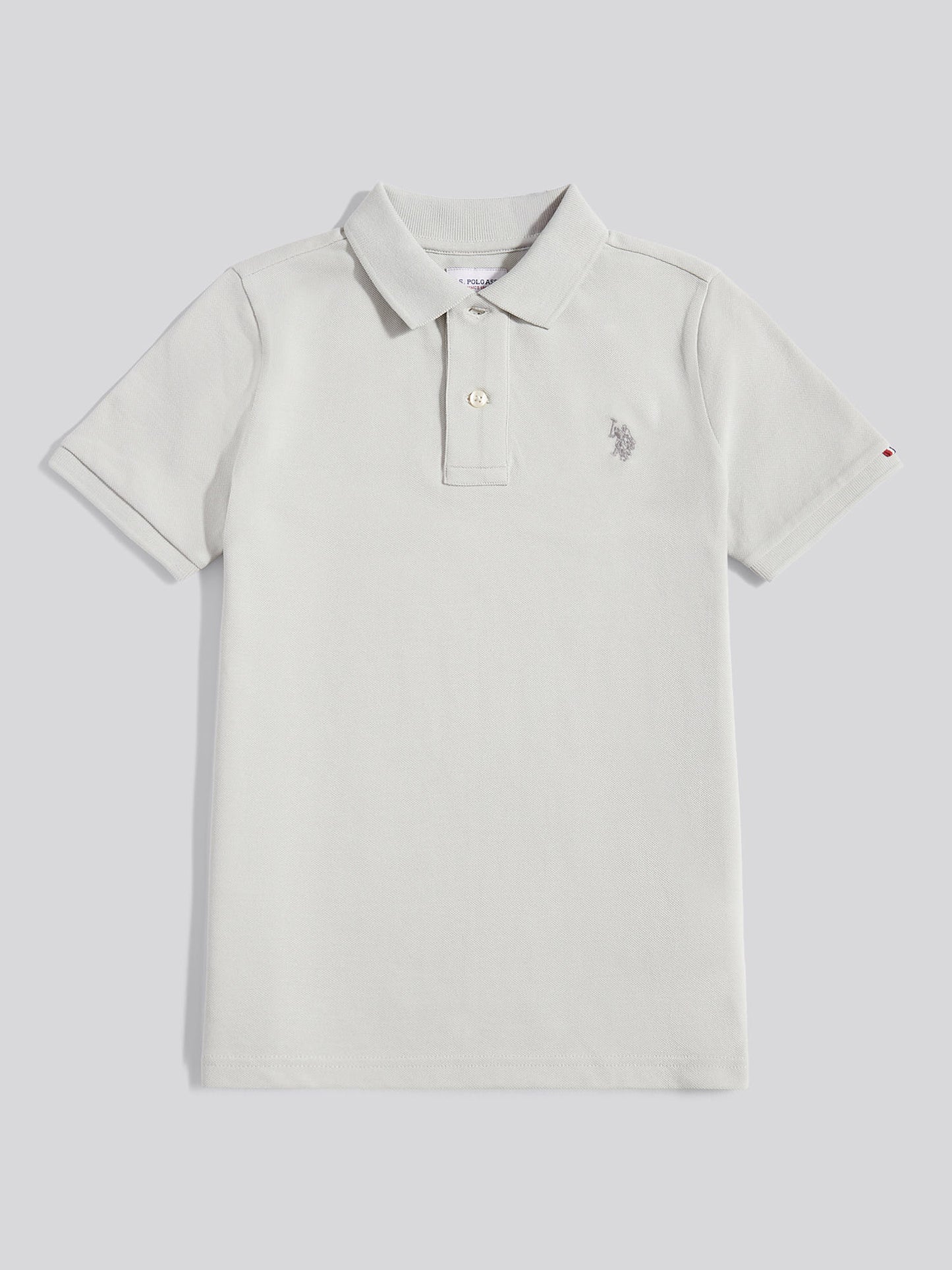 Boys Double Horsemen Polo Shirt in High Rise