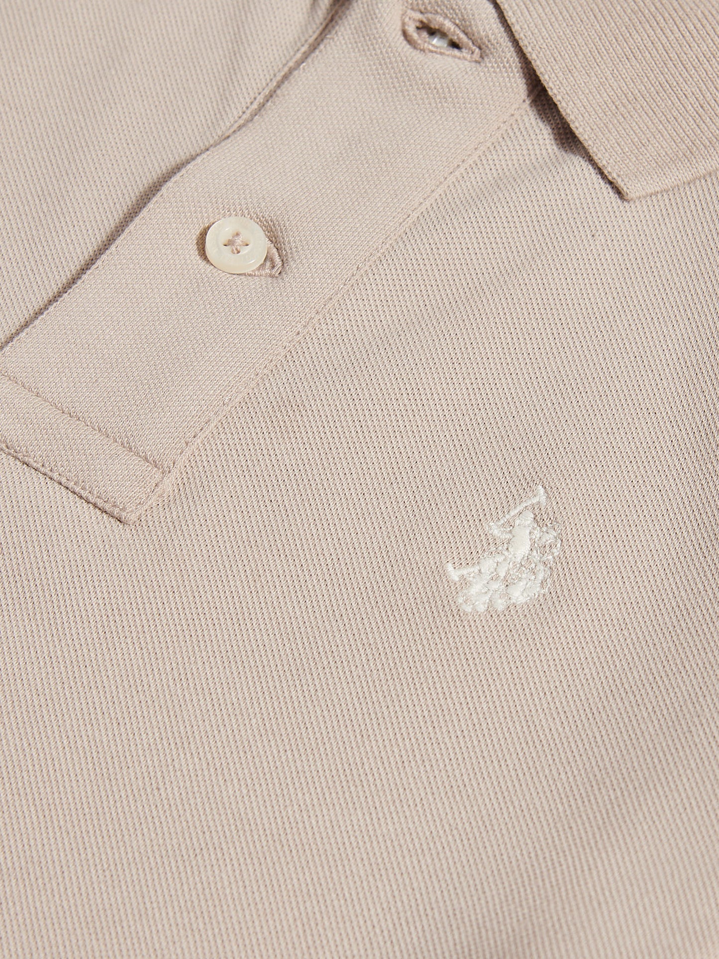 Boys Double Horsemen Polo Shirt in Atmosphere
