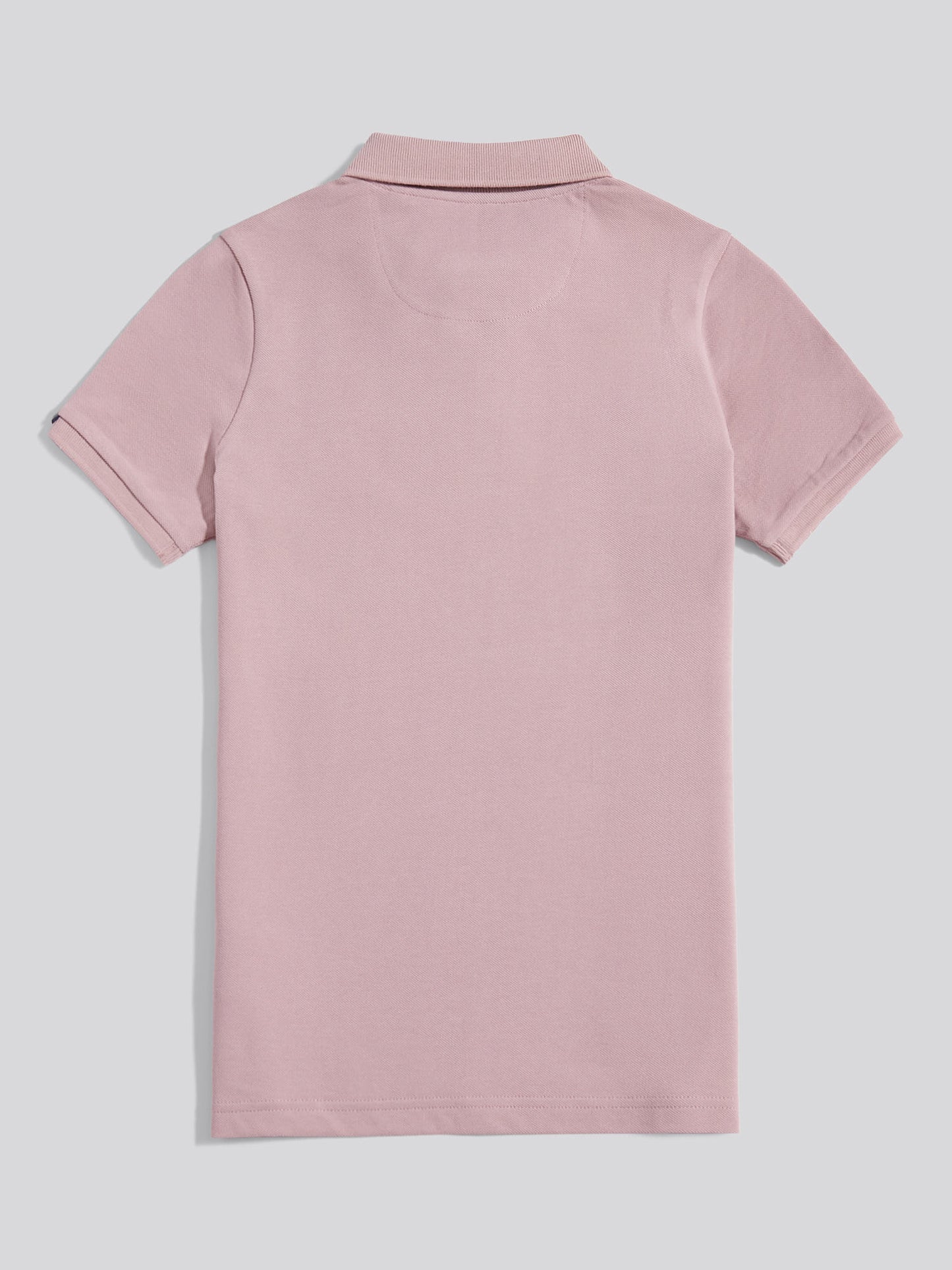 Boys Double Horsemen Polo Shirt in Elderberry