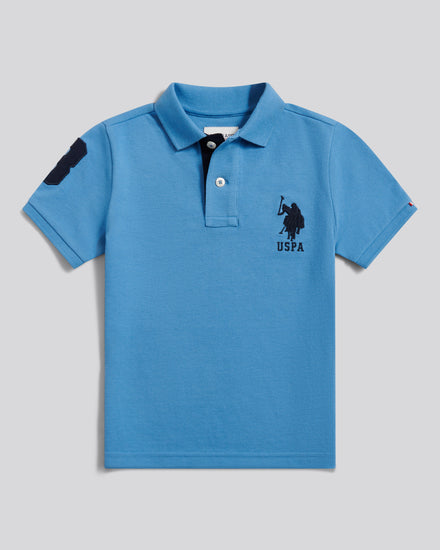 Boys Player 3 Polo Shirt Riviera