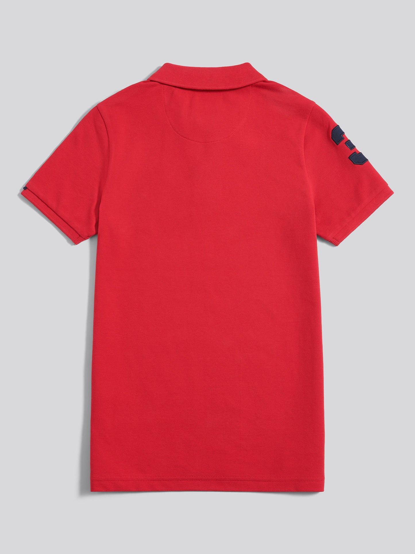Boys Player 3 Polo Shirt in Haute Red