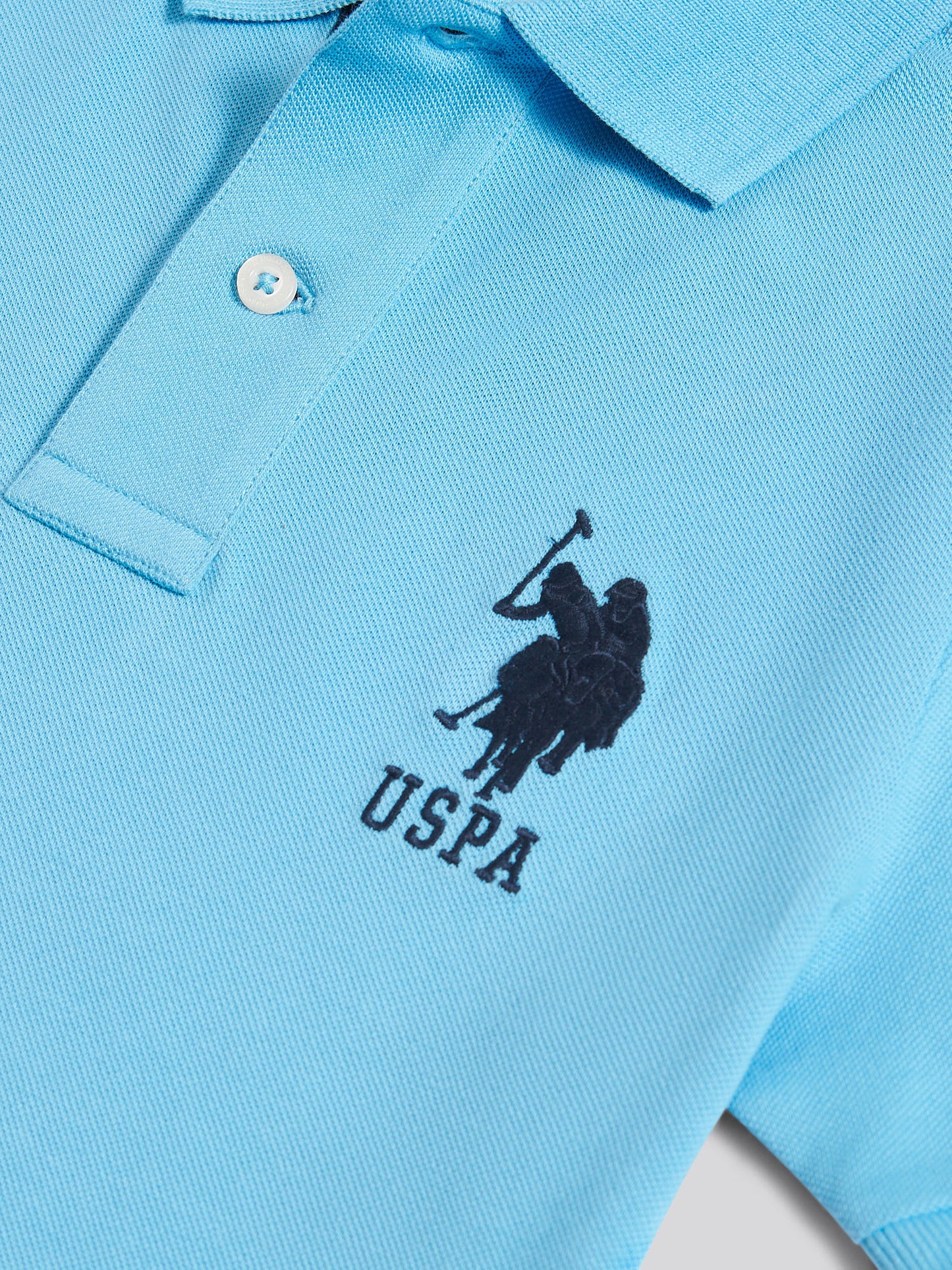 Boys Player 3 Polo Shirt in Heritage Blue