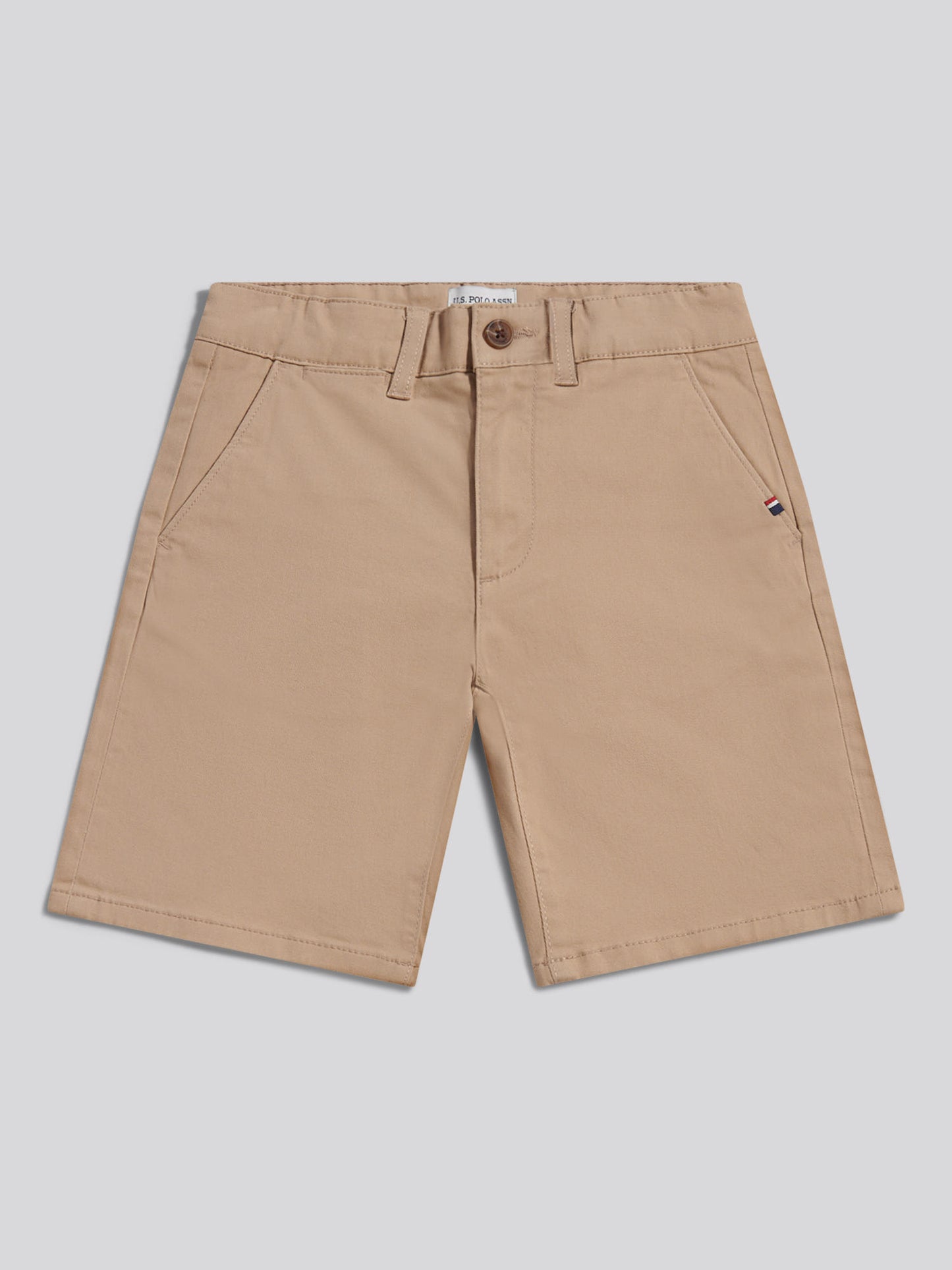 Boys Classic Chino Short in Cornstalk