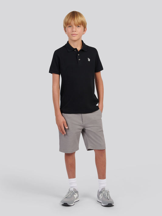 Boys Classic Chino Short in December Sky