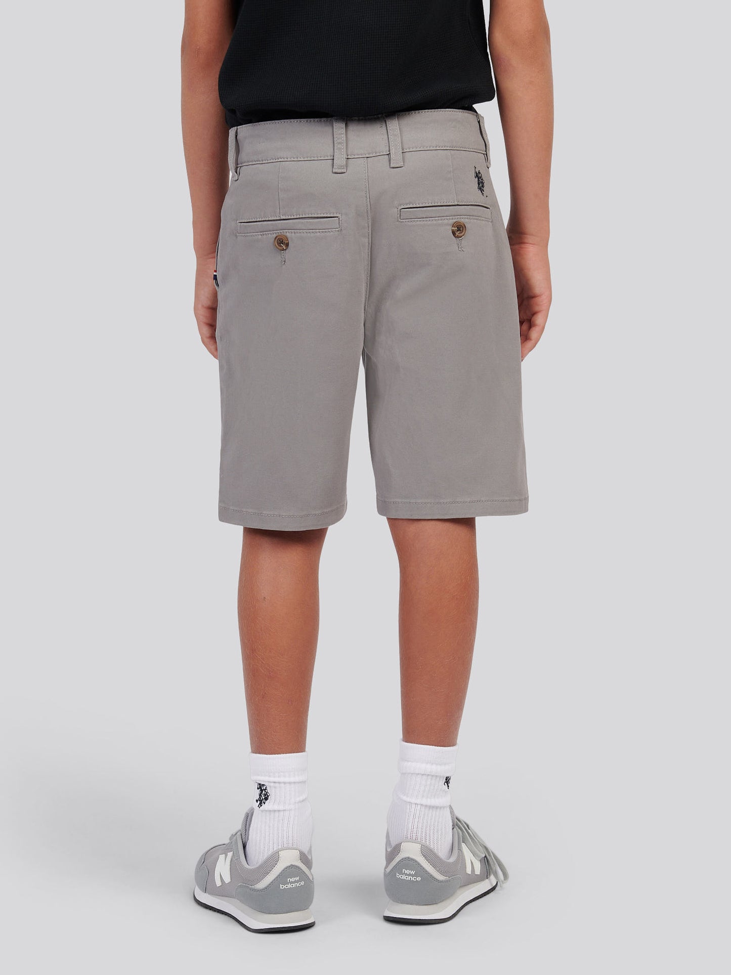 Boys Classic Chino Short in December Sky